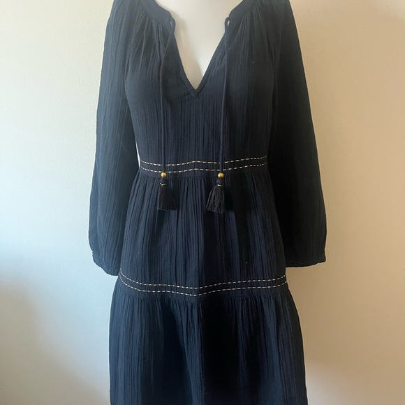 Vineyard Gauzy Linen Cover-Up Dress Size XS - Picture 5 of 15